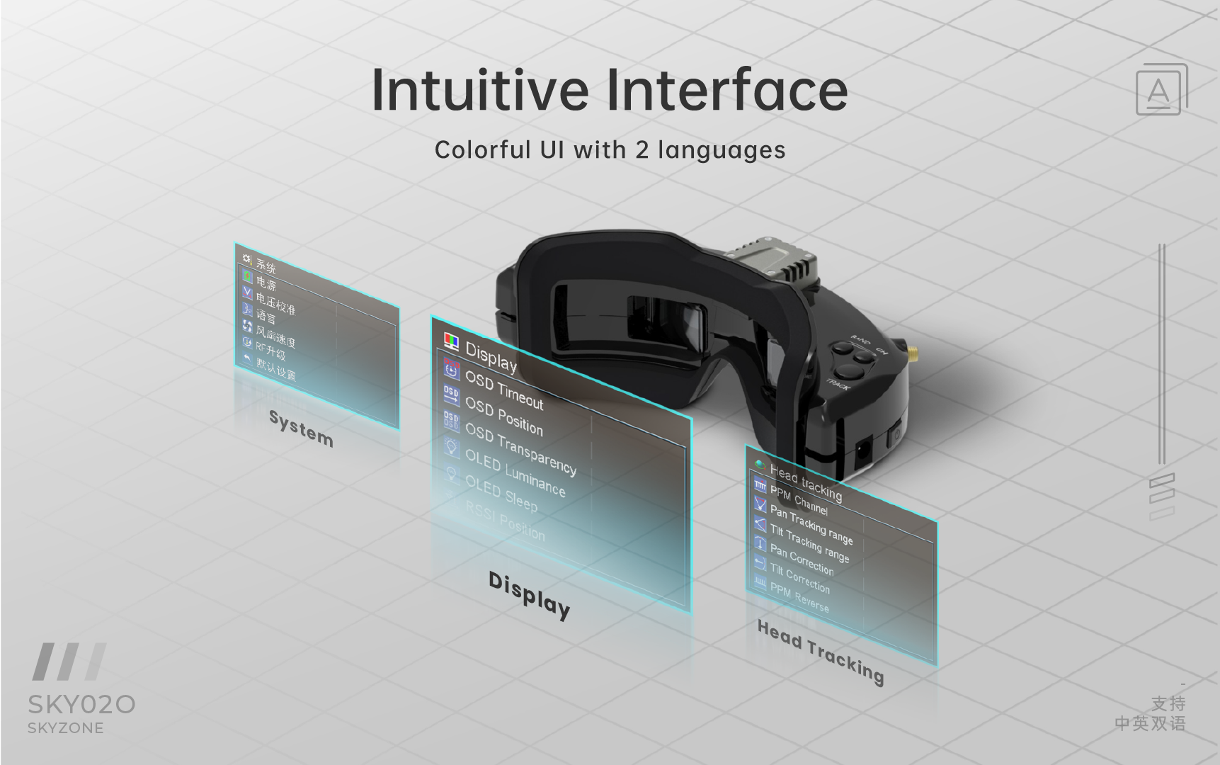 sky02o fpv goggles