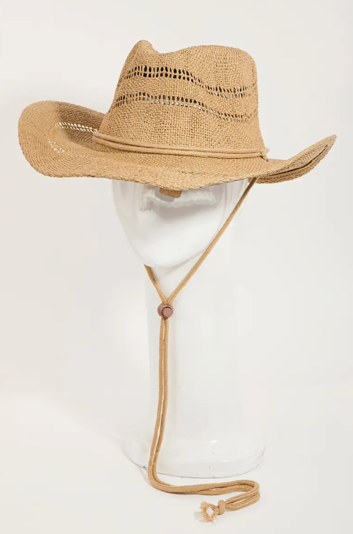 Straw Weave Cowboy Hat