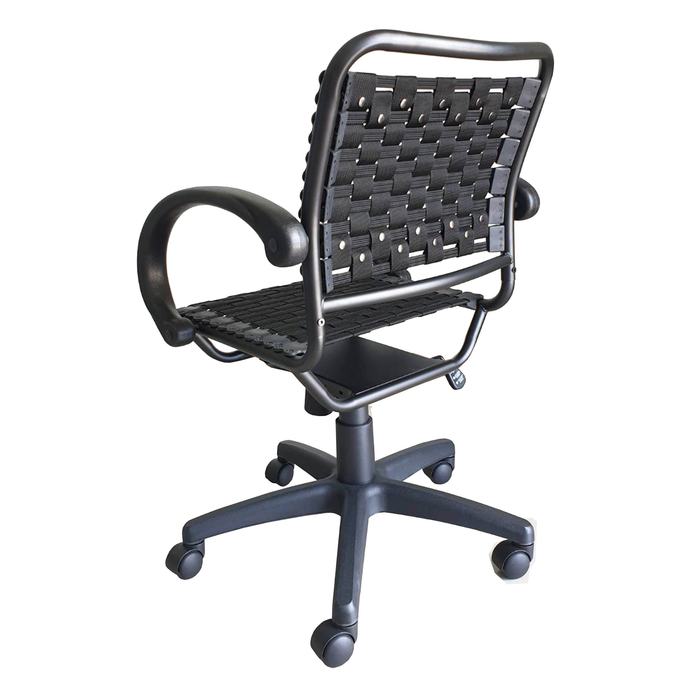 Bungee Arm Office Chair With Black Coating