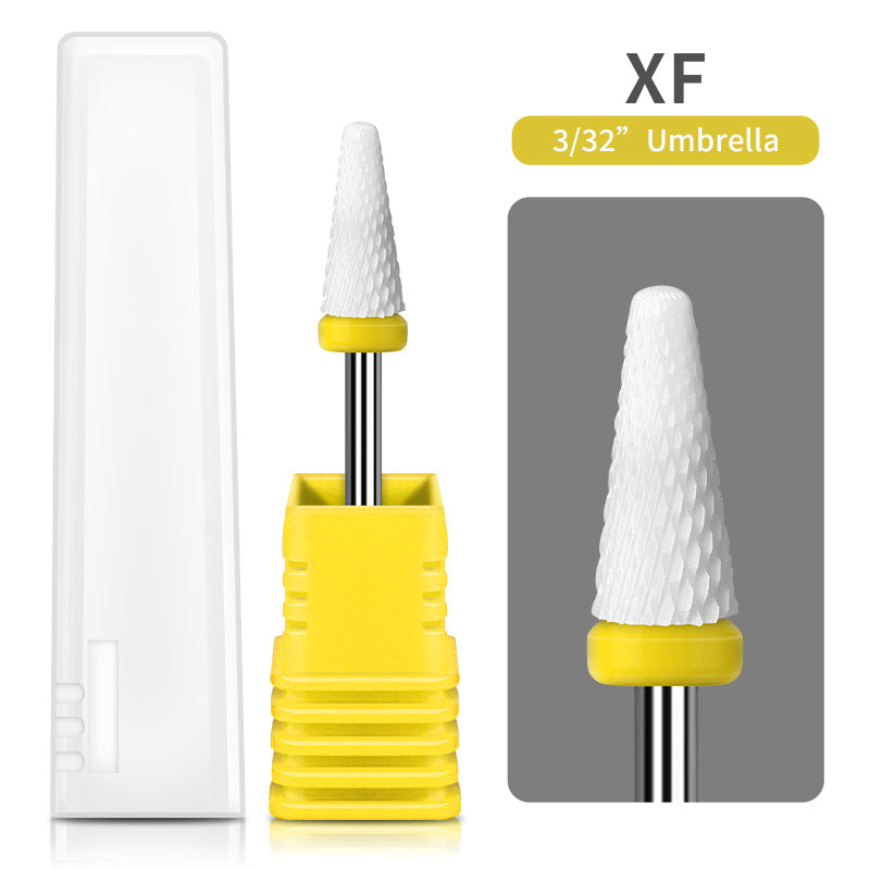 1PCS Nail Cone Tip Ceramic Drill Bits Electric Cuticle Clean Rotary For Manicure Pedicure Grinding Head Sander Tool If you purchase more than two items;  the shipping fee will not increase.