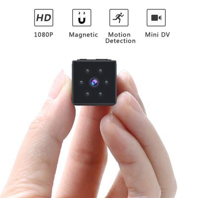 MD23 HD 1080P Mini Camera Sport DV Portable Covert Body Cam With Night Vision And Motion Detection Small Security Carmera Card built in 32GB