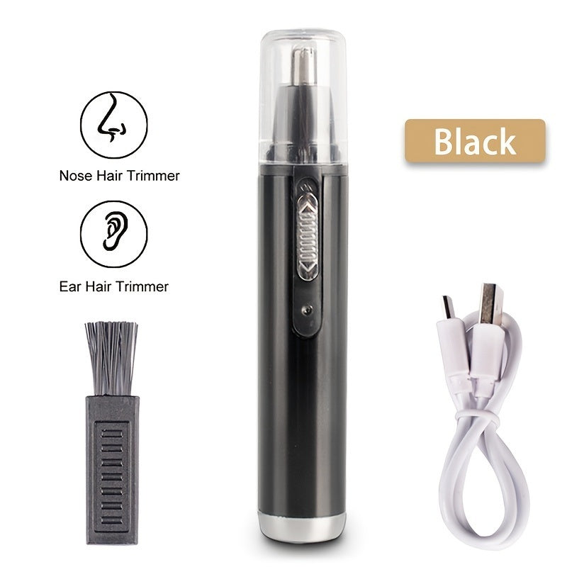 1PC Electric Nose Hair Trimmer USB Rechargeable Ear Nose Hair Trimmer Shaver Razor For Men Hair Removal