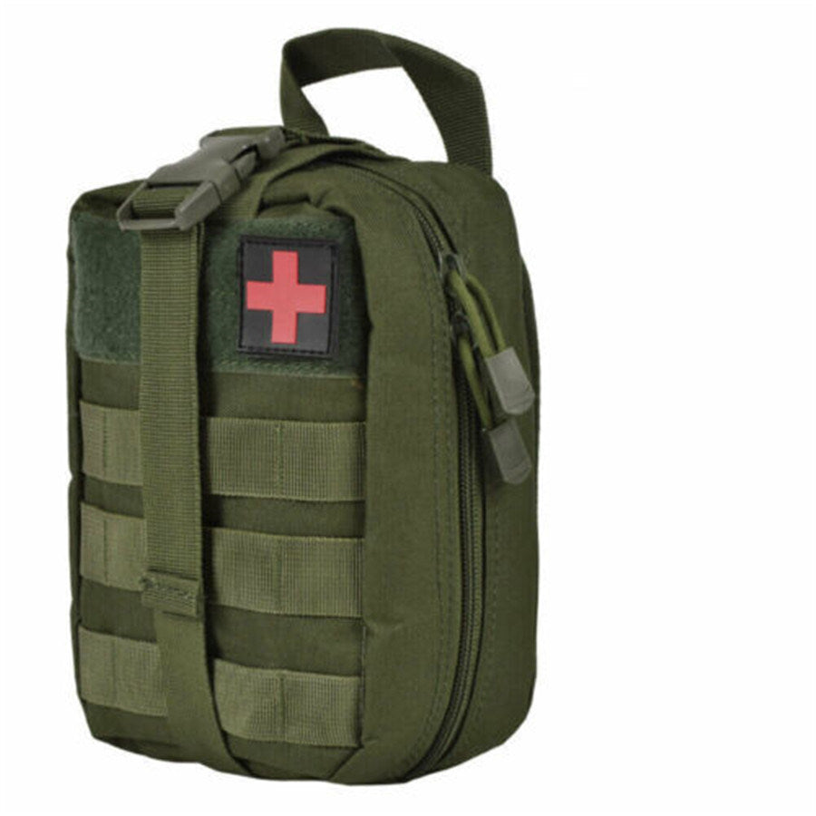 Tactical First Aid Pouch; Detachable Medical Pouch Kit Utility Bag (Bag Only)