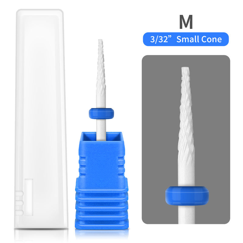 1PCS Nail Cone Tip Ceramic Drill Bits Electric Cuticle Clean Rotary For Manicure Pedicure Grinding Head Sander Tool If you purchase more than two items;  the shipping fee will not increase.