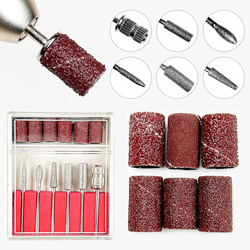 Electric Nail Drill Machine For Manicure Pedicure With Ceramic Nail Drill Bit Set 20000RPM Nail Polish Pen Salon Tool
