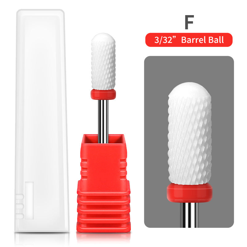 1PCS Nail Cone Tip Ceramic Drill Bits Electric Cuticle Clean Rotary For Manicure Pedicure Grinding Head Sander Tool If you purchase more than two items;  the shipping fee will not increase.