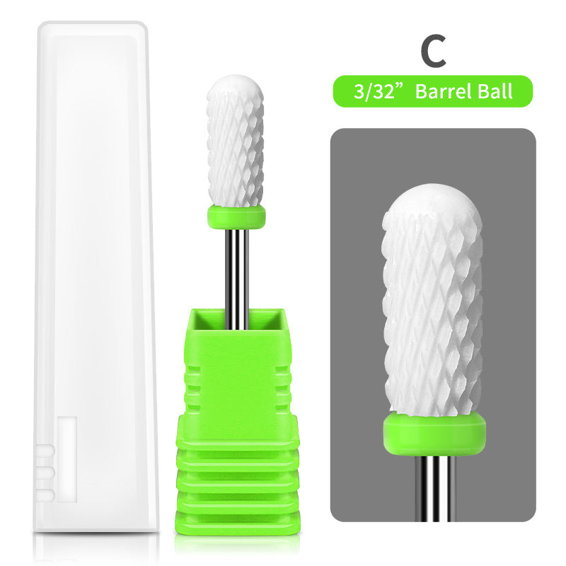 1PCS Nail Cone Tip Ceramic Drill Bits Electric Cuticle Clean Rotary For Manicure Pedicure Grinding Head Sander Tool If you purchase more than two items;  the shipping fee will not increase.