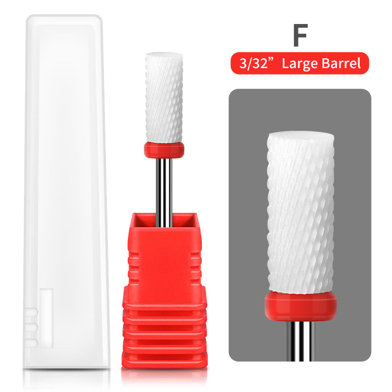 1PCS Nail Cone Tip Ceramic Drill Bits Electric Cuticle Clean Rotary For Manicure Pedicure Grinding Head Sander Tool If you purchase more than two items;  the shipping fee will not increase.
