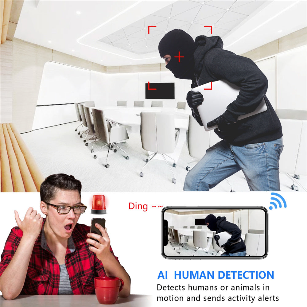TY9 Mini WiFi Camera Remote Monitoring Infrared Night Vision Recording HD Home Security Surveillance Micro USB Plug Camcorder built in 32GB