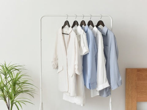 natural wooden hangers for clothes