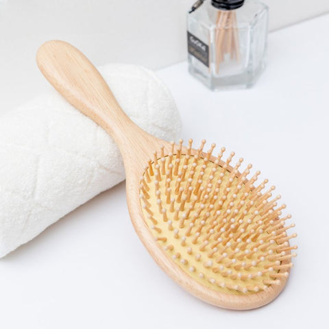 Wooden Paddle Hair Brush