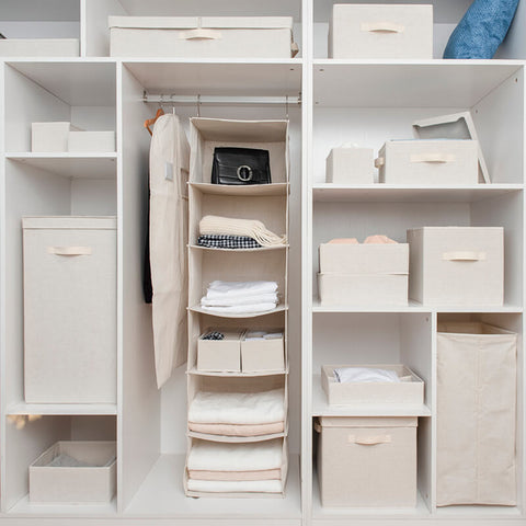 Cajas de tela  Diy home cleaning, Diy organisation, Fabric boxes