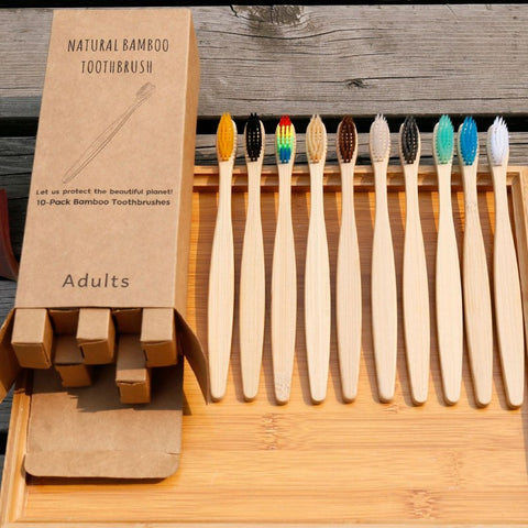 Soft Bristle Bamboo Toothbrushes