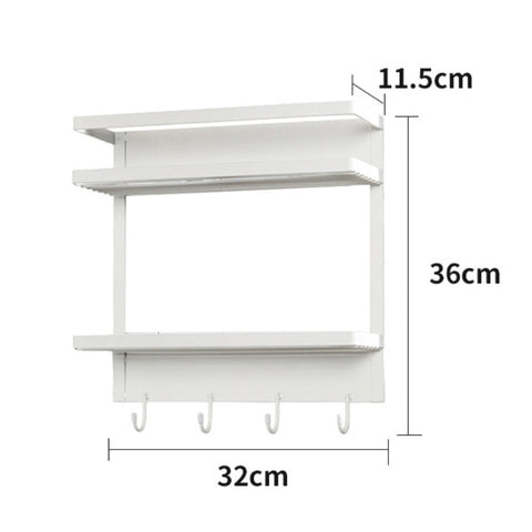 Wall Mount Kitchen Organization Shelf