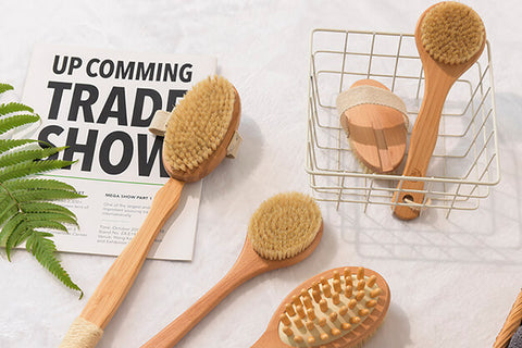 GreenLiving shower brushes