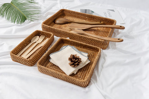 Wicker Baskets Used in Kitchen