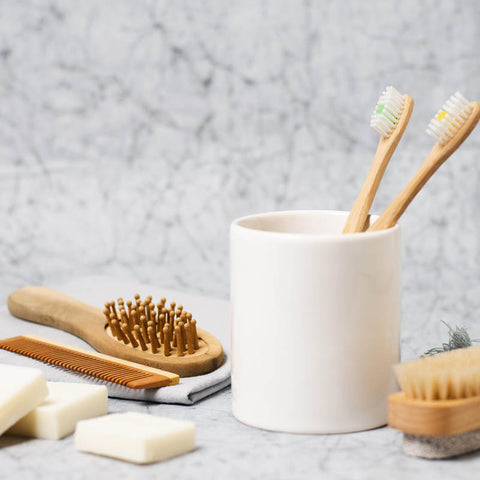 Wooden brush for hair