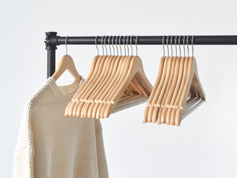 wooden hanger