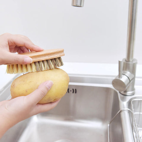 Natural Vegetable Cleaning Brush