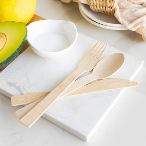 ecofriendly disposable wooden cutlery
