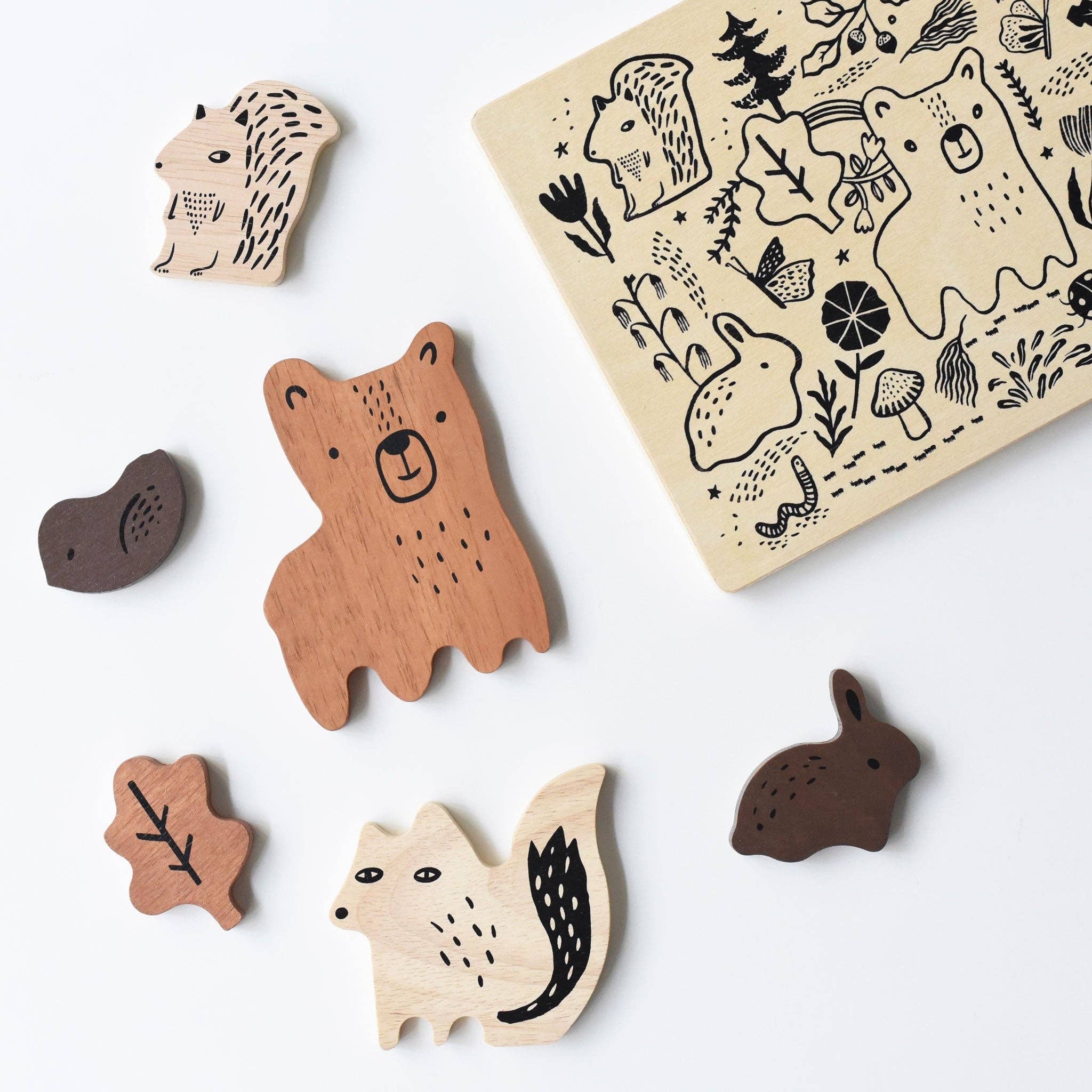 Woodland Animals Tray Puzzle