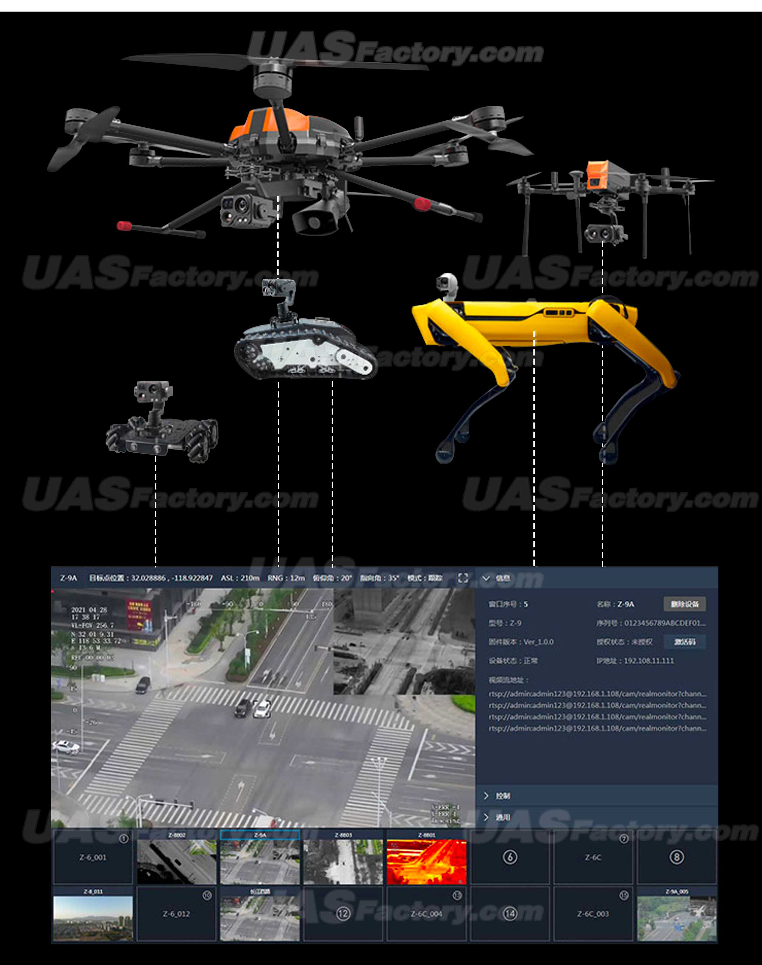 Apollo R Uas Apollo-R 30X Zoom Thermallmage Laser Rangefinder AI Human & Car Intell ...