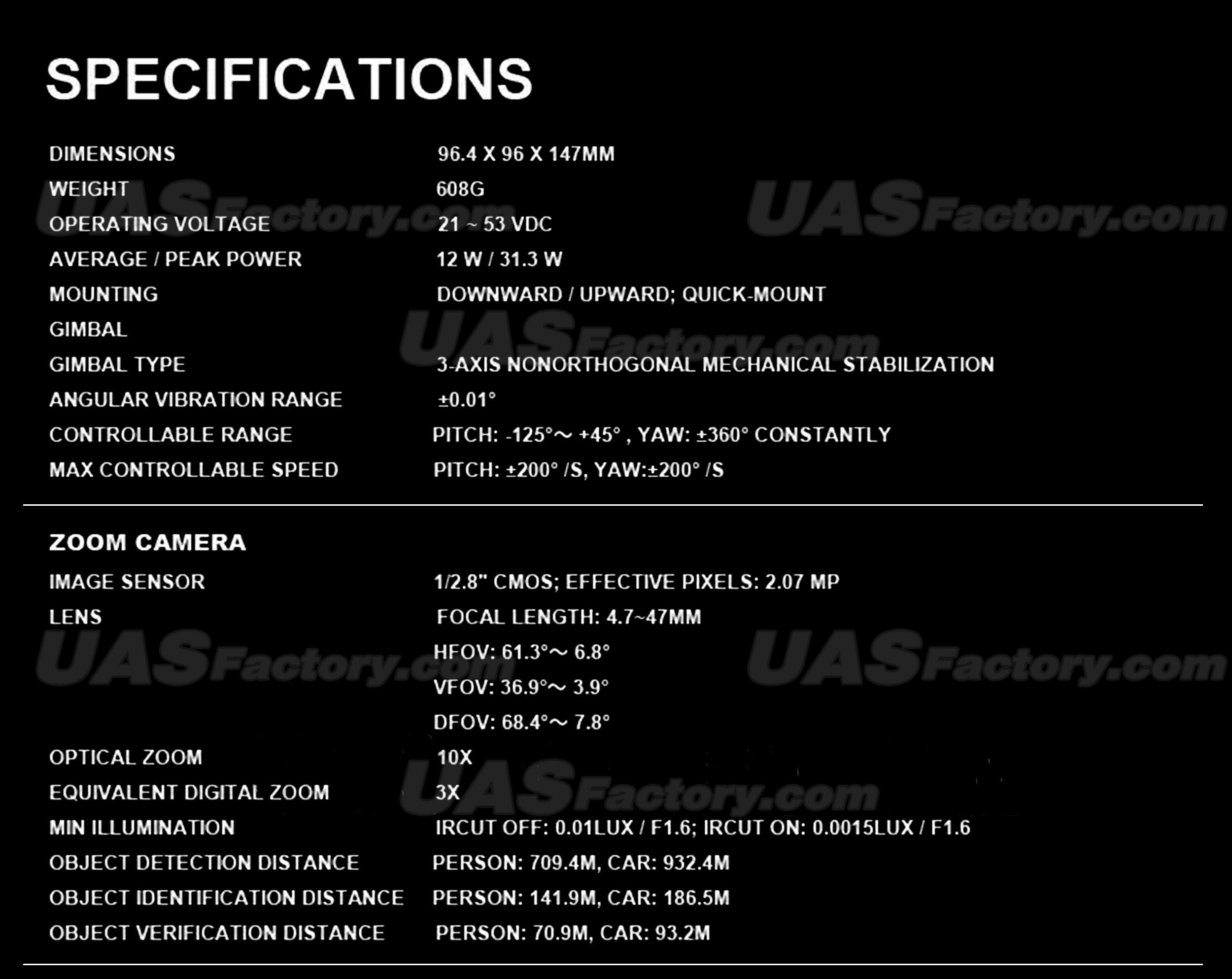 Apollo R Uas Apollo-R 30X Zoom Thermallmage Laser Rangefinder AI Human & Car Intell ...
