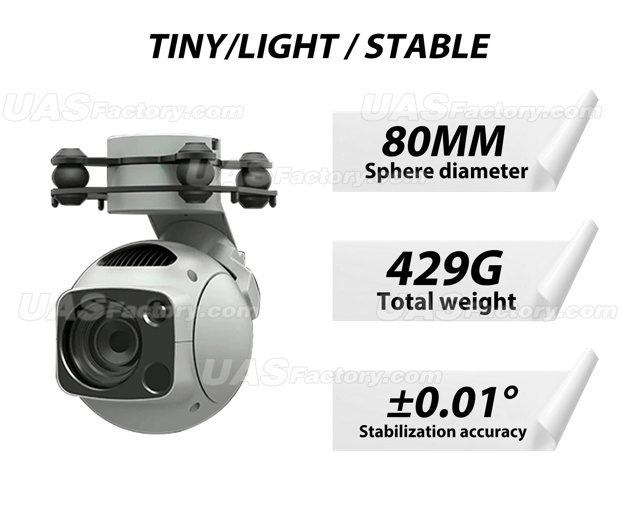 Apollo R Uas Apollo-R 10X optical zoom 200 m Laser night 360° unlimited rotation 2 ...
