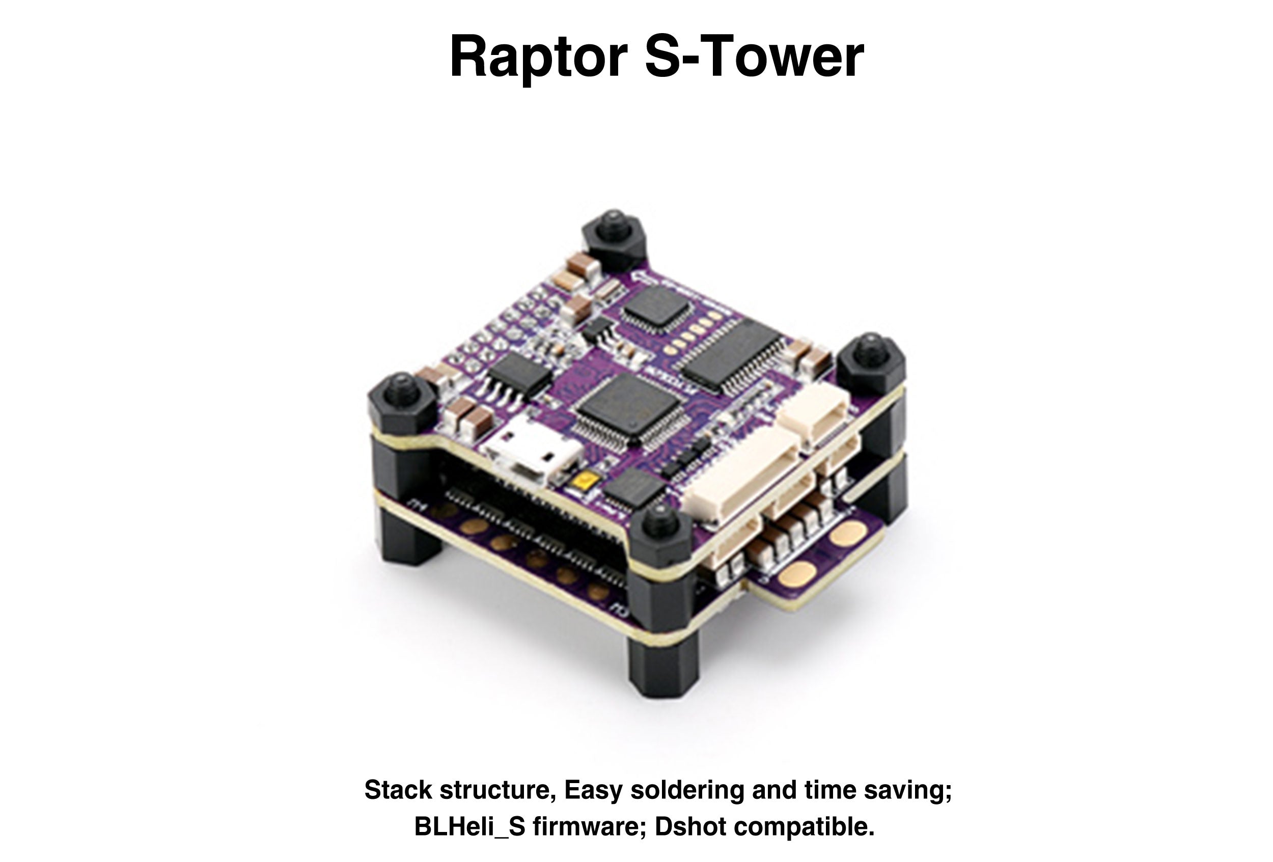 Uas Raptor FLYCOLOR ESC Raptor S-Tower-20A/30A/40A – UAS Factory Co., LTD