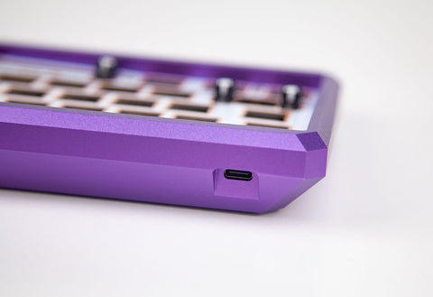 CNC Aluminum Purple Edge