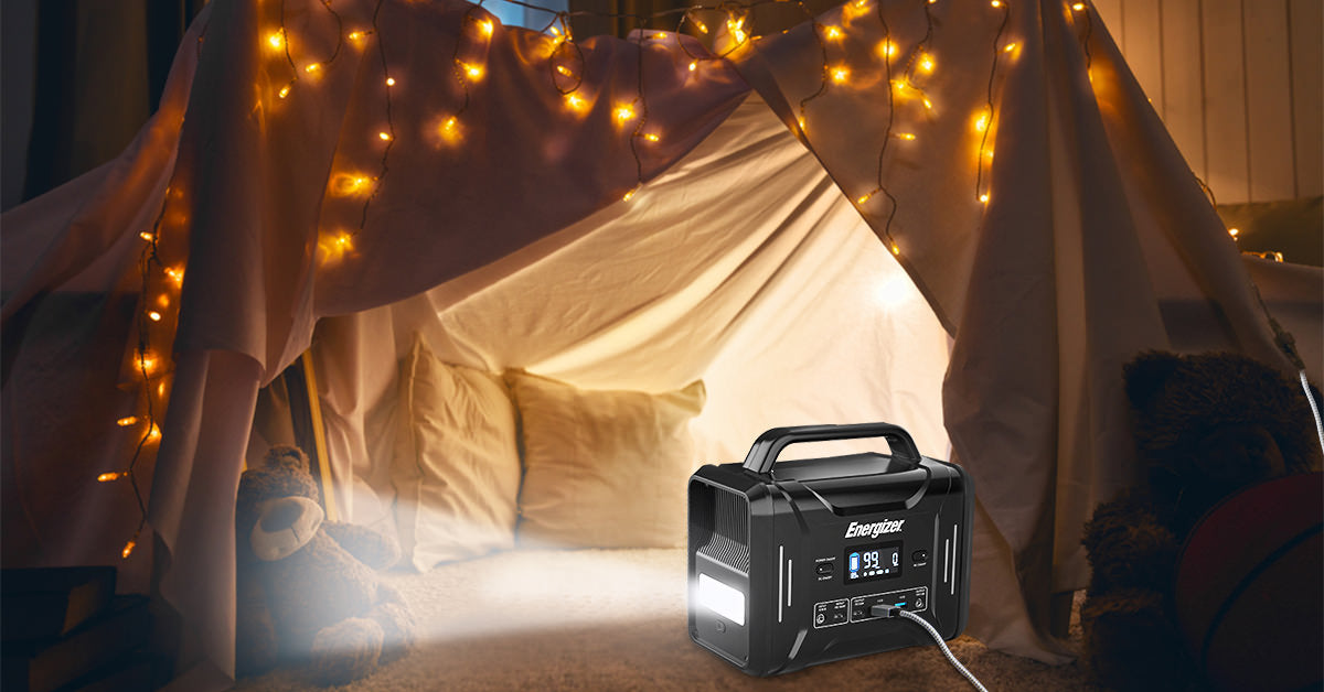 Energizer 300W Portable Power Station 320Wh Solar Generator for Outdoor Camping