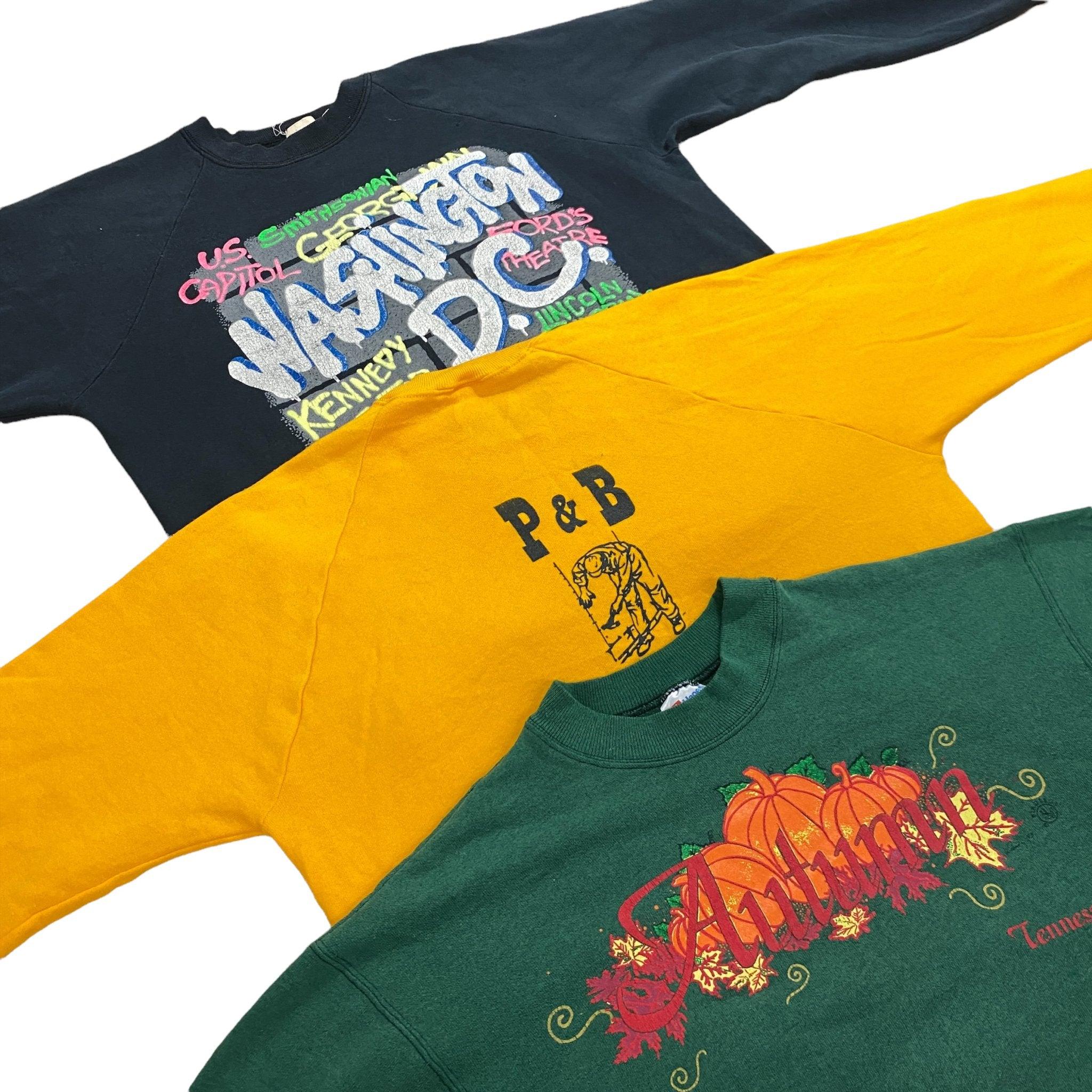 Wholesale Vintage Unbranded Sweatshirts 10-50 Pieces