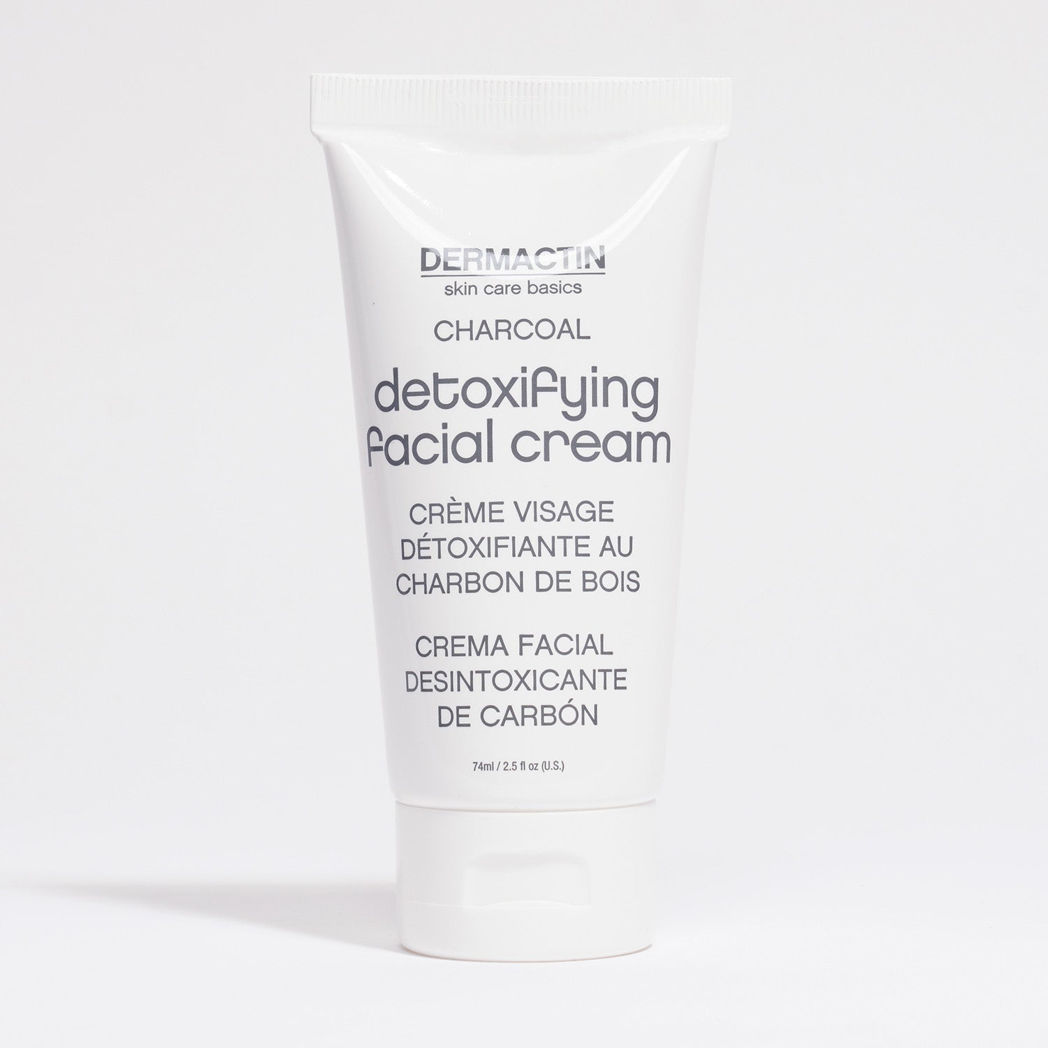 Dermactin Pore Refining Charcoal Detoxifying Facial Cream 2.5oz/ 74ml