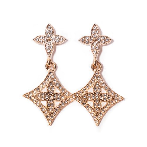 Diamond Blossom Earring