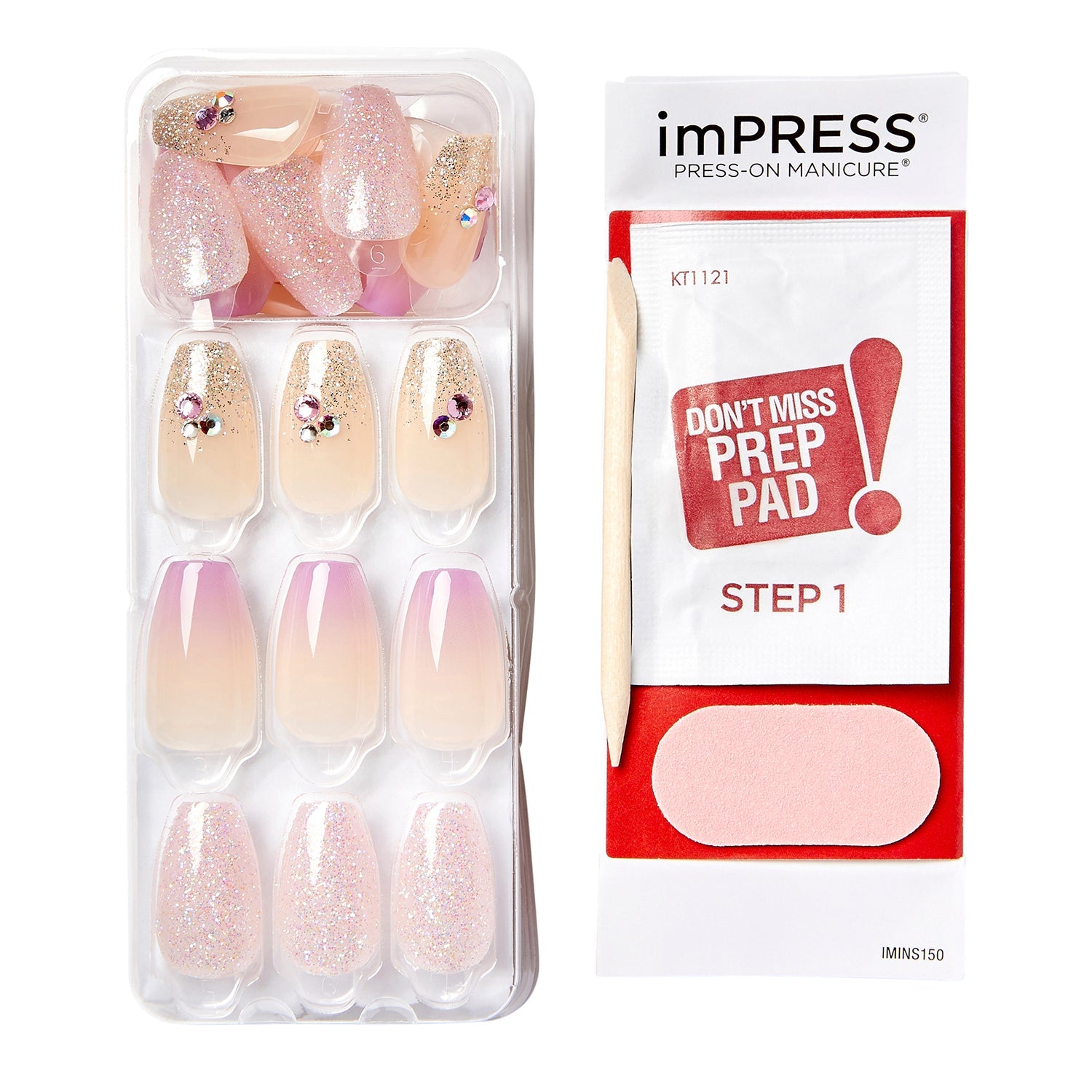 Kiss imPRESS Press-On Manicure 30 Nails