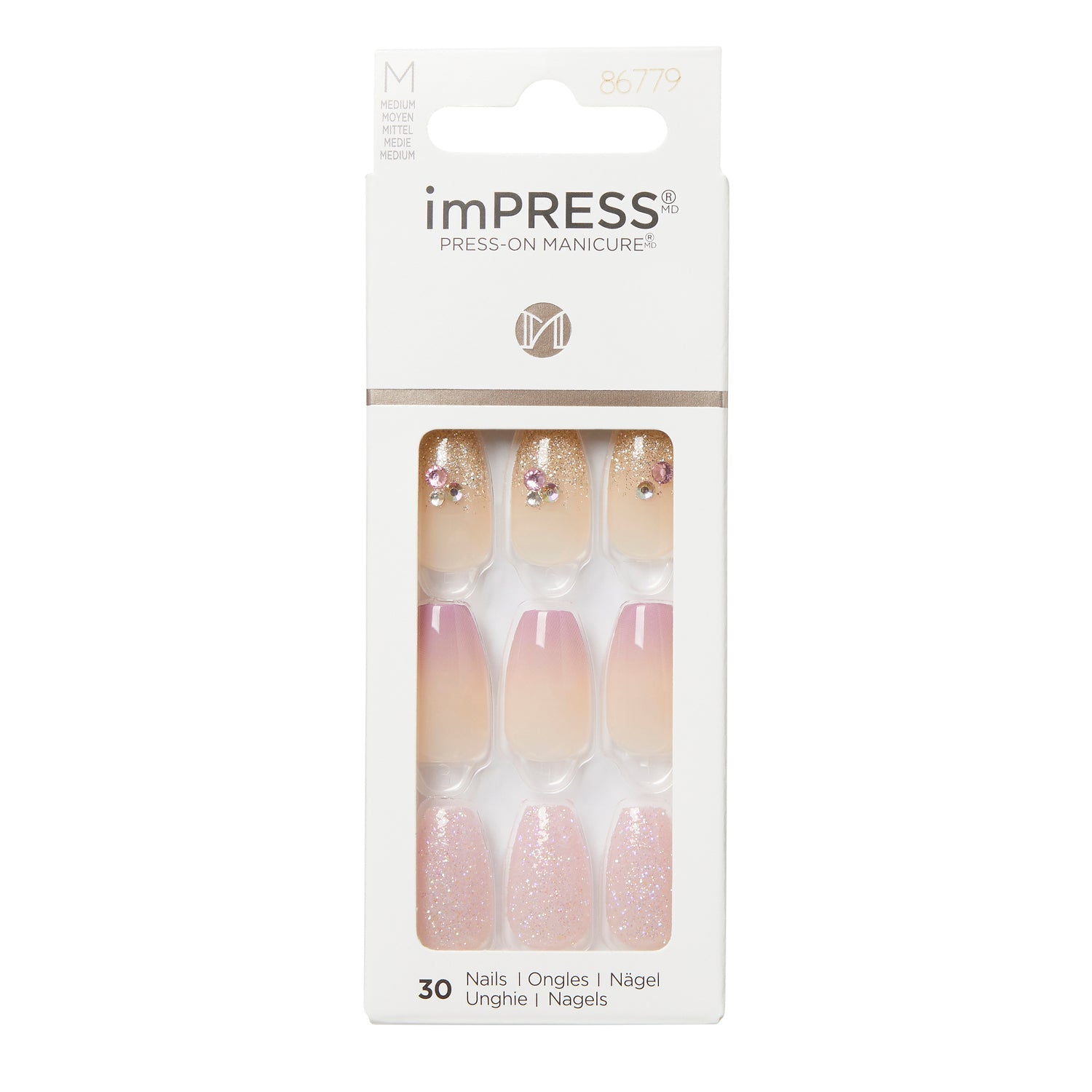 Kiss imPRESS Press-On Manicure 30 Nails