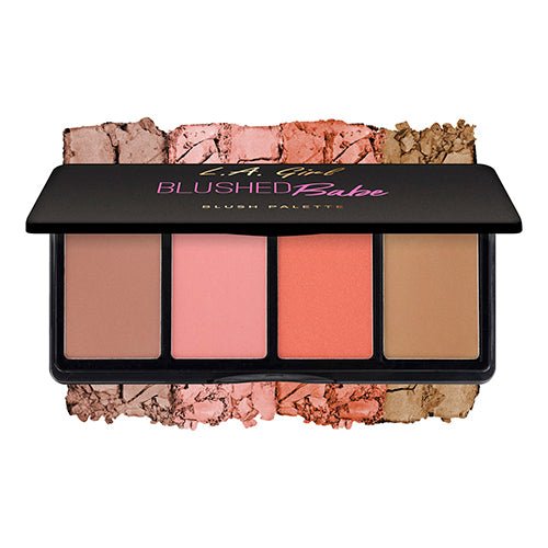 LA Girl Fanatic Blush Palette 4 Colors