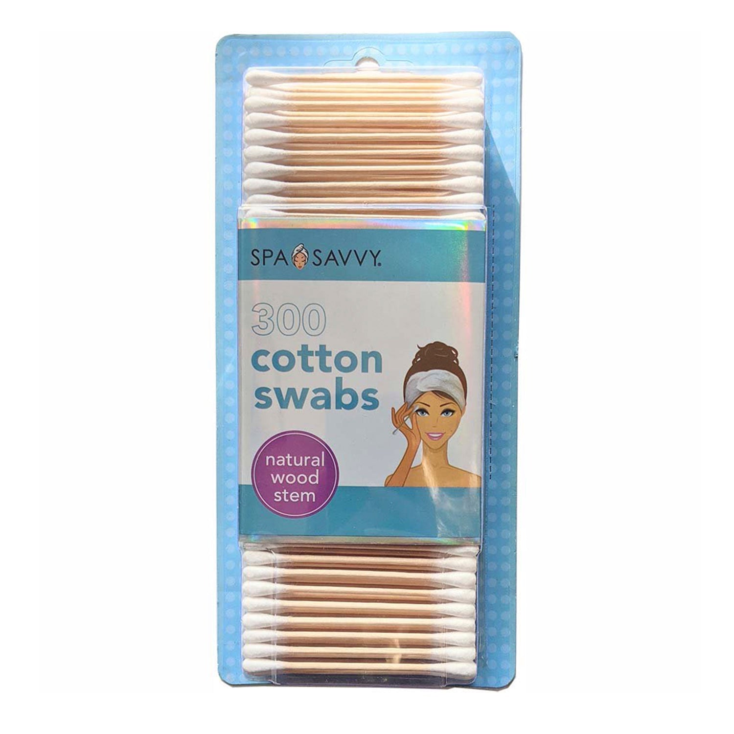 Spa Savvy 300 Cotton Swabs