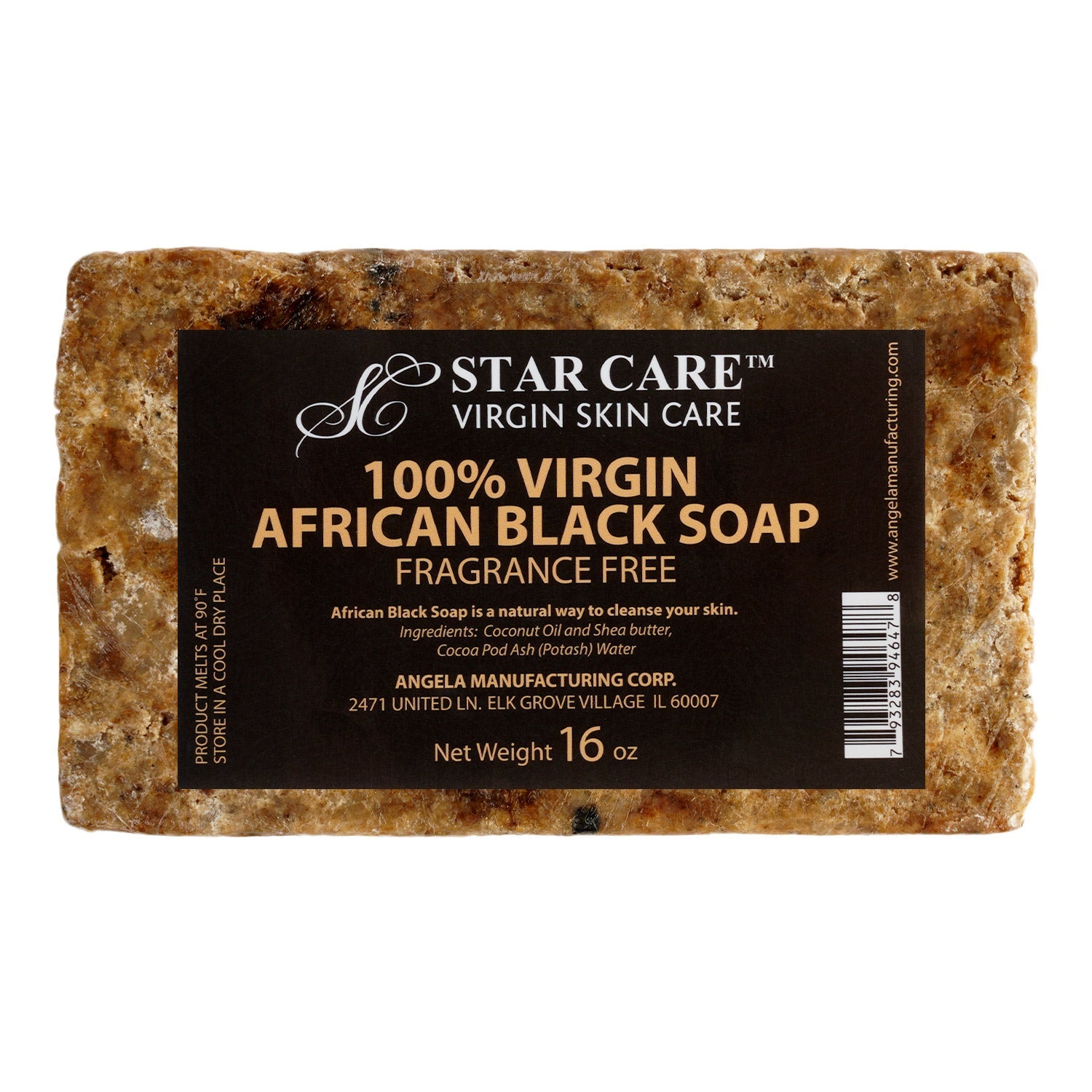 Star Care 100% Virgin African Black Soap