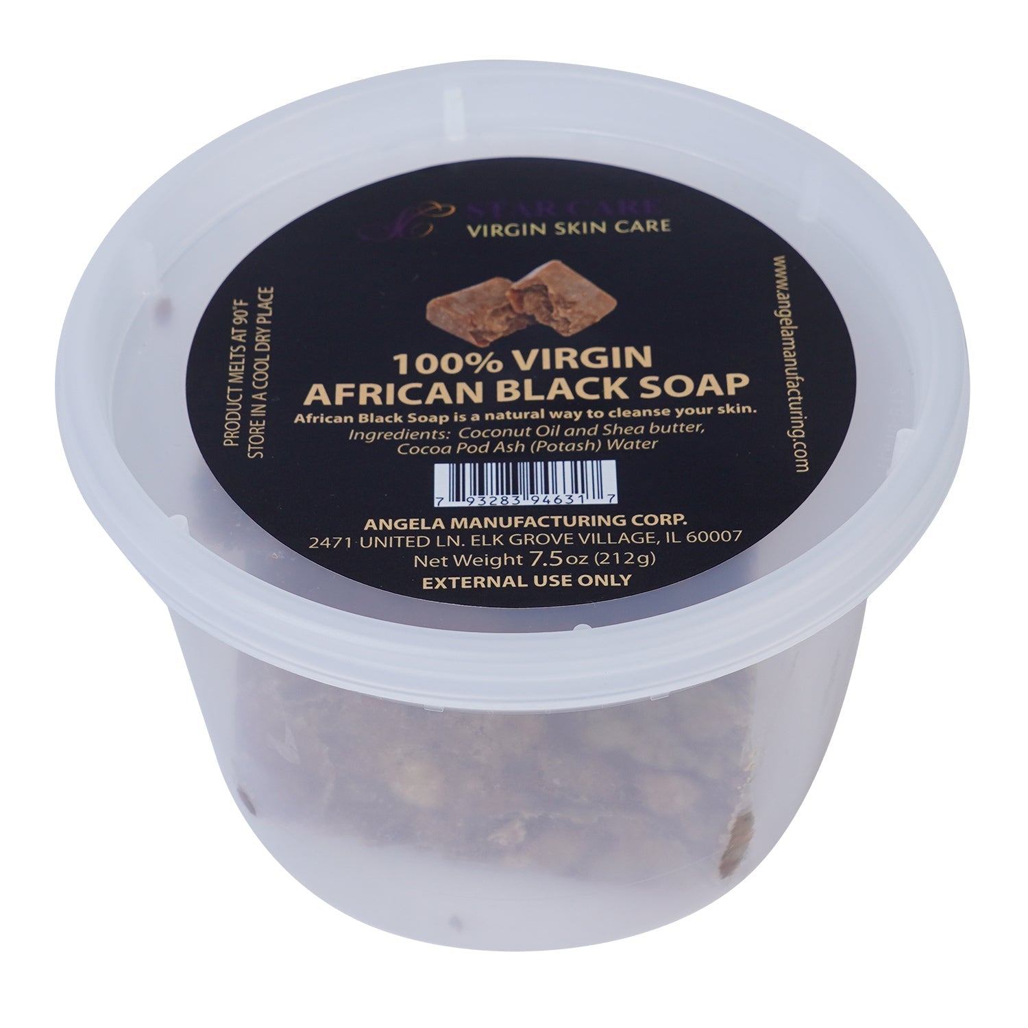 Star Care 100% Virgin African Black Soap