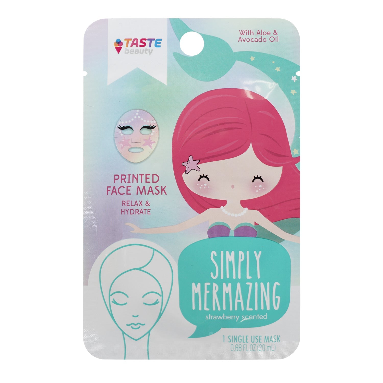 Taste Beauty Printed Face Mask