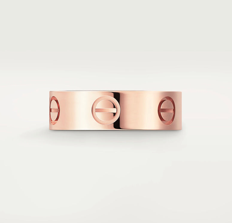 Cartier Love Ring Rose Gold Classic