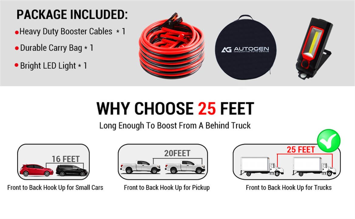 Why choose Autogen Jumper Cables
