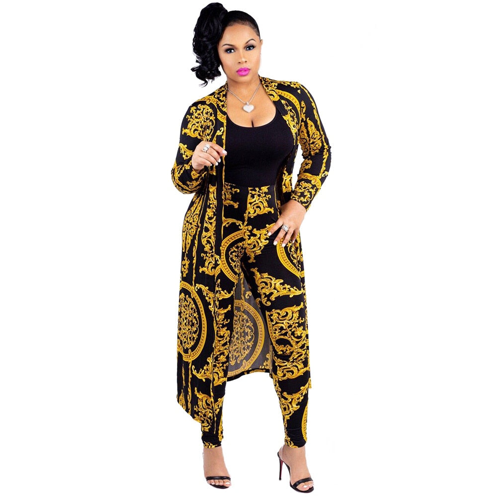 New African Print Elastic Bazin Baggy Pants Rock Style Dashiki SLeeve Famous Suit For Lady/women coat and leggings 2pcs/se