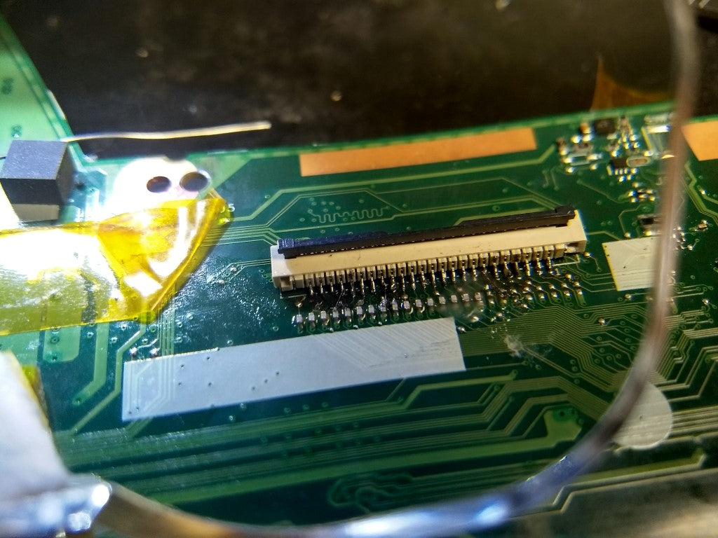keyboard socket water damaged repair