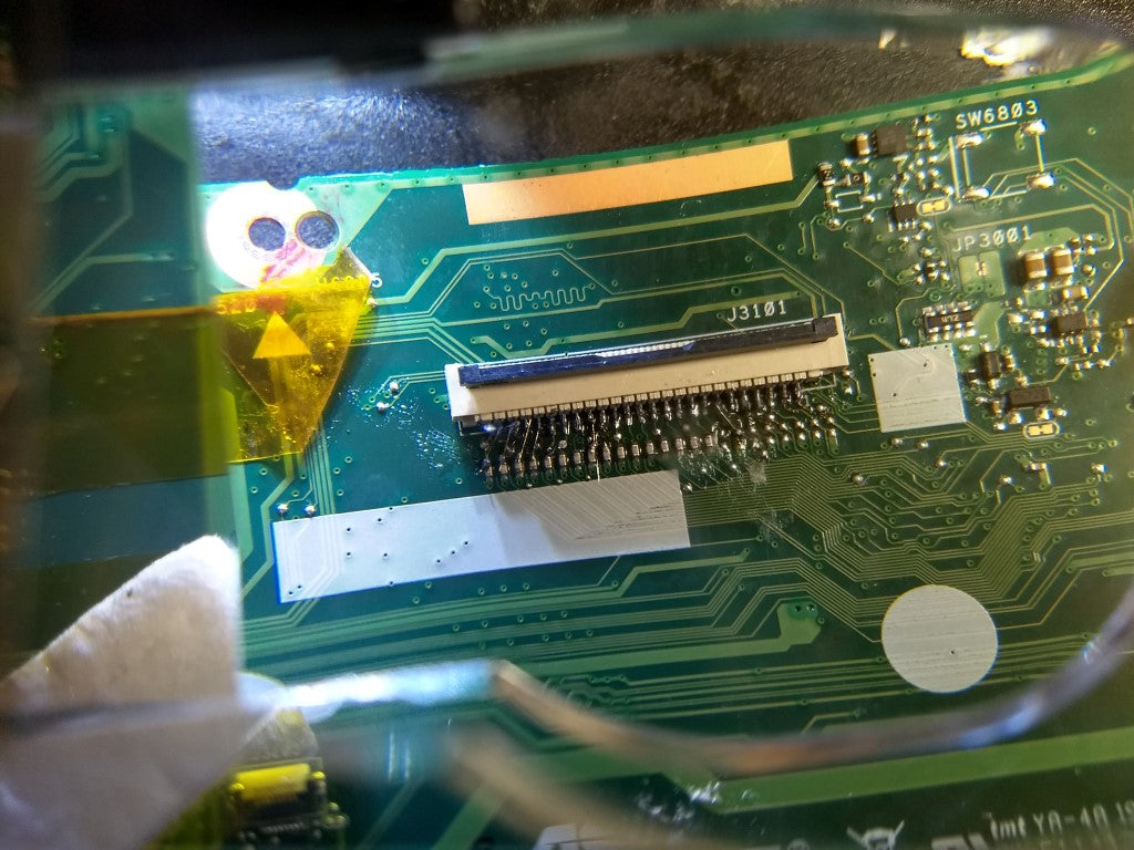 keyboard socket water damaged repair