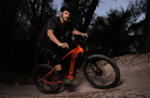 Cool Man ride Velotric s1 mountain ebike