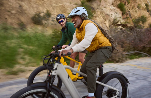 Enjoy Velotric N1 Fat Tire Ebike by two laughing man