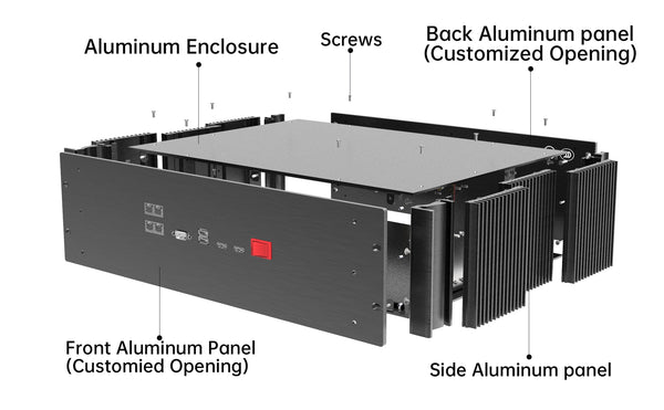 Instrumento industrial - Caja de rack