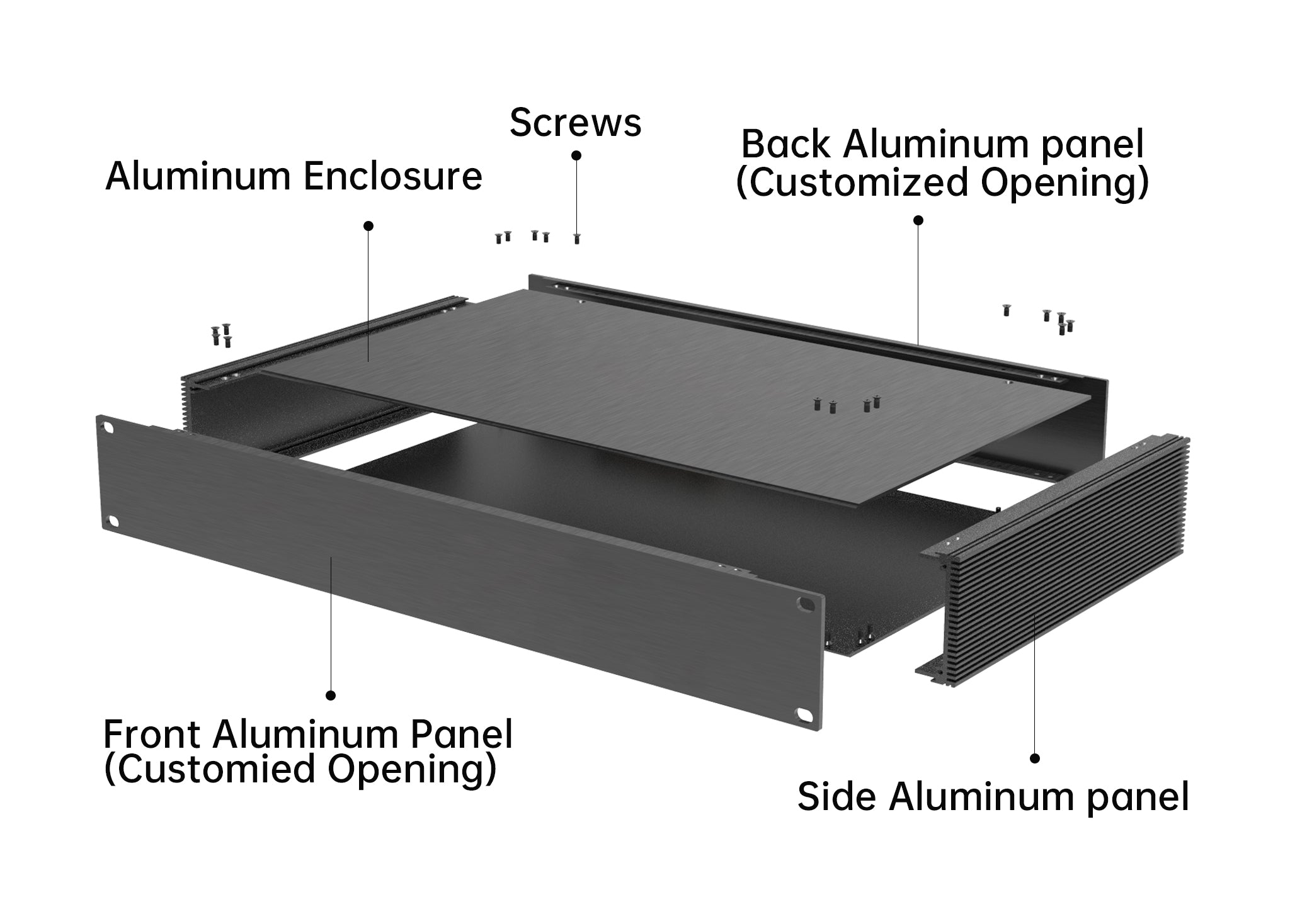 aluminum case